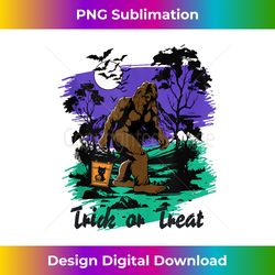 Halloween Bigfoot Tank Top - Classic Sublimation PNG File - Elevate Your Style with Intricate Details