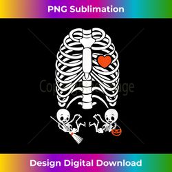 twins pregnancy announcement halloween baby skeleton - crafted sublimation digital download - challenge creative boundaries