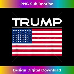 Donald Trump - US Flag Keep America Great Merchandise - Sophisticated PNG Sublimation File - Channel Your Creative Rebel