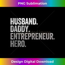 Husband Daddy Entrepreneur Dad CEO Business Owner Tank Top - Crafted Sublimation Digital Download - Animate Your Creative Concepts