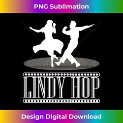 Swing Lindy Hop 40s Couple Pair Dance 1 - Deluxe PNG Sublimation Download - Immerse in Creativity with Every Design