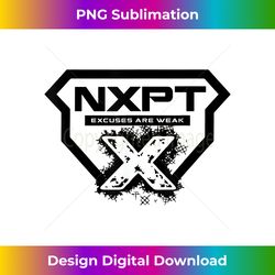 NXPT Fitness Studio BLACK BADGE GREEN X TWO SIDED - Minimalist Sublimation Digital File - Customize with Flair