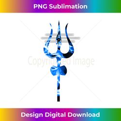 Lord Shiva Divine Trishul - Bespoke Sublimation Digital File - Lively and Captivating Visuals