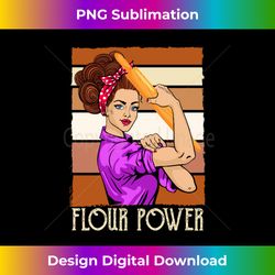 Confectioner Flour Power Rolling Pin Baking Cookie Baker Long Sleeve - Crafted Sublimation Digital Download - Access The Spectrum Of Sublimation Artistry