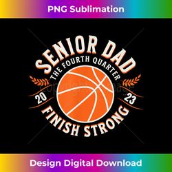 2023 Senior Basketball Dad - Sleek Sublimation PNG Download - Chic, Bold, and Uncompromising
