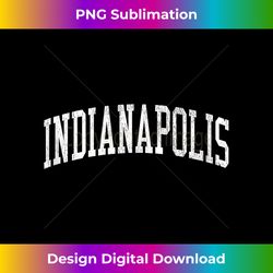 Indianapolis IN Vintage Athletic Sports JS02 Tank Top - Sublimation-Optimized PNG File - Infuse Everyday with a Celebratory Spirit