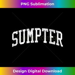 Sumpter WI Vintage Athletic Sports JS02 Tank Top - Contemporary PNG Sublimation Design - Spark Your Artistic Genius