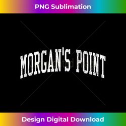 Morgan's Point TX Vintage Athletic Sports JS02 Tank Top - Contemporary PNG Sublimation Design - Access the Spectrum of Sublimation Artistry