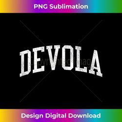 Devola OH Vintage Athletic Sports JS02 Tank Top - Edgy Sublimation Digital File - Lively and Captivating Visuals