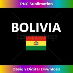 Bolivia Flag Country Long Sleeve - Artisanal Sublimation PNG File - Lively and Captivating Visuals