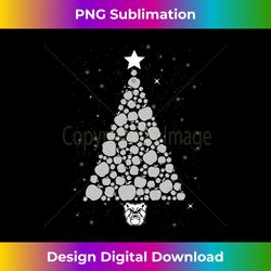 Butler Bulldogs Christmas Apple Christmas Tree Team Long Sleeve - Luxe Sublimation PNG Download - Infuse Everyday with a Celebratory Spirit