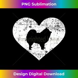 Pomeranian heart - Sleek Sublimation PNG Download - Access the Spectrum of Sublimation Artistry