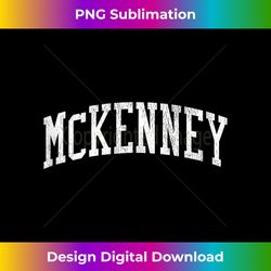 McKenney VA Vintage Athletic Sports JS02 Tank Top - Sublimation-Optimized PNG File - Spark Your Artistic Genius