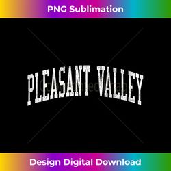Pleasant Valley TX Vintage Athletic Sports JS02 Tank Top - Edgy Sublimation Digital File - Striking & Memorable Impressions