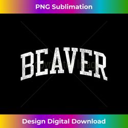 Beaver PA Vintage Athletic Sports JS02 Tank Top - Innovative PNG Sublimation Design - Chic, Bold, and Uncompromising
