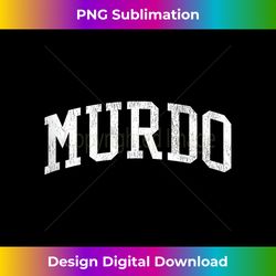 Murdo SD Vintage Athletic Sports JS02 Tank Top - Deluxe PNG Sublimation Download - Customize with Flair