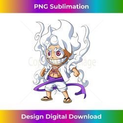 Luffy Gear 5 - Urban Sublimation PNG Design - Enhance Your Art with a Dash of Spice