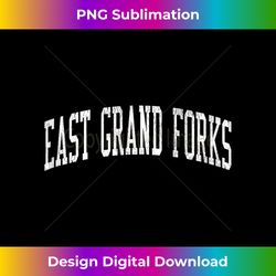 East Grand Forks MN Vintage Athletic Sports JS02 Tank Top - Deluxe PNG Sublimation Download - Striking & Memorable Impressions