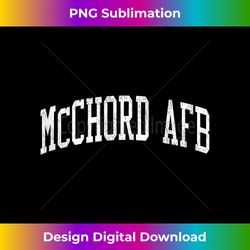 McChord AFB WA Vintage Athletic Sports JS02 Tank Top - Deluxe PNG Sublimation Download - Customize with Flair