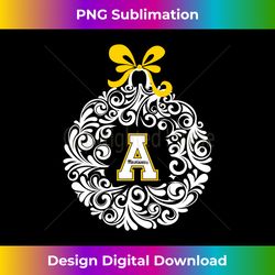 appalachian state mountaineers christmas ball ornament long sleeve - sleek sublimation png download - animate your creative concepts