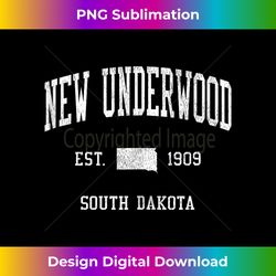New Underwood SD Vintage Athletic Sports JS01 Tank Top - Crafted Sublimation Digital Download - Channel Your Creative Rebel