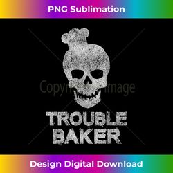 Funny Baking Gift For Women Men - Chef Trouble Baker Gift - Minimalist Sublimation Digital File - Crafted for Sublimation Excellence