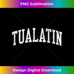 Tualatin OR Vintage Athletic Sports JS02 Tank Top - Bespoke Sublimation Digital File - Infuse Everyday with a Celebratory Spirit