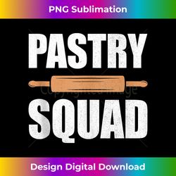 Pastry Squad, Rolling Pin, Group Matching Baking Squad Crew Tank Top - Futuristic Png Sublimation File - Access The Spectrum Of Sublimation Artistry