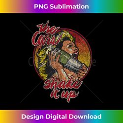 The Cars - Shake It Up - Contemporary PNG Sublimation Design - Chic, Bold, and Uncompromising