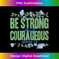 Christian Bible Verse Joshua 19 Flower Butterfly Tank T - Sophisticated PNG Sublimation File - Rapidly Innovate Your Artistic Vision