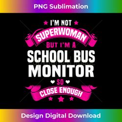 School Bus Monitor - Chic Sublimation Digital Download - Crafted for Sublimation Excellence