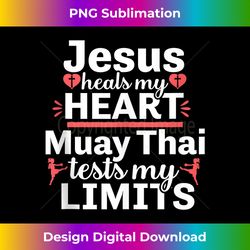 Muay Thai Christian Martial Arts Thai Boxing Jesus Tank T - Bespoke Sublimation Digital File - Customize with Flair