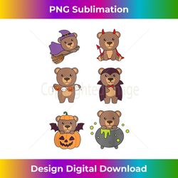 Bear Halloween Costume Bear Halloween - Minimalist Sublimation Digital File - Enhance Your Art with a Dash of Spice