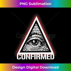Illuminati Confirmed Eye of Providence - Innovative PNG Sublimation Design - Access the Spectrum of Sublimation Artistry