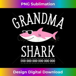 Grandma Shark Tank Top - Sophisticated PNG Sublimation File - Striking & Memorable Impressions