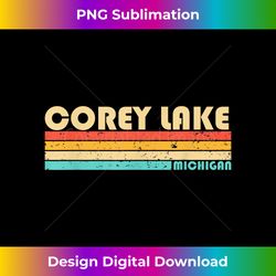 COREY LAKE MICHIGAN Funny Fishing Camping Summer - Bespoke Sublimation Digital File - Lively and Captivating Visuals