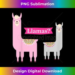 Kids Llama s for Kids Como te Llamas - Sleek Sublimation PNG Download - Animate Your Creative Concepts