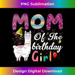Mom Of The Birthday Girl Llama - Bohemian Sublimation Digital Download - Animate Your Creative Concepts