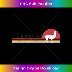 Retro Llama Llamaist Gift Alpaca Farm Camel - Crafted Sublimation Digital Download - Crafted for Sublimation Excellence