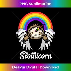 Slothicorn Sloth Unicorn Funny Animal Kids Girls Boys - Classic Sublimation PNG File - Infuse Everyday with a Celebratory Spirit