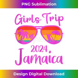 Girls Trip Jamaica 2024 Weekend Birthday Party Women Tank Top - Sophisticated PNG Sublimation File - Lively and Captivating Visuals