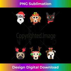 Feliz Navidog Navidad Merry Christmas Dog Breed Lover Pet - Urban Sublimation PNG Design - Craft with Boldness and Assurance