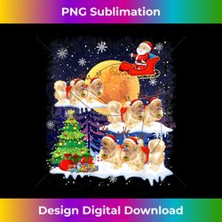tibetan spaniel reindeer christmas dog gift - sophisticated png sublimation file - access the spectrum of sublimation artistry