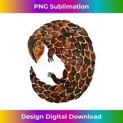 Pangolin T- Anteater Animal Endangered Species Gift Tee - Urban Sublimation PNG Design - Customize with Flair