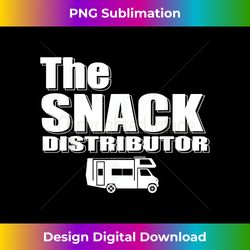 Family RV Road Trip Squad - The Snack Distributor - Funny - Sophisticated PNG Sublimation File - Immerse in Creativity with Every Design