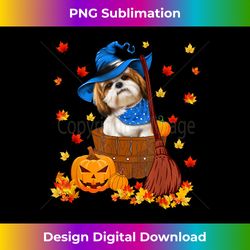 Shih Tzu Dog I Am A Witch - Halloween - Bespoke Sublimation Digital File - Access the Spectrum of Sublimation Artistry