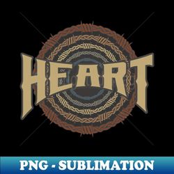 heart barbed wire - png sublimation digital download
