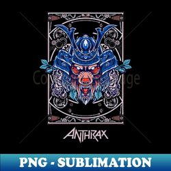 anthrax band bang - decorative sublimation png file
