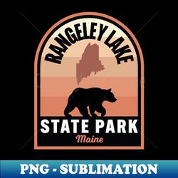 rangeley lake state park me bear - professional sublimation digital download