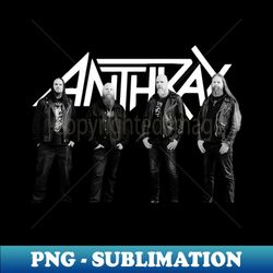 anthrax band - instant sublimation digital download